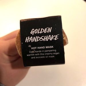 LUSH UK Golden Handshake Hot Hand Mask